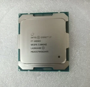 Intel Core i7-6950X 10-core 3.00GHz 20-thread 140W LGA-2011-3 CPU processor - Picture 1 of 1