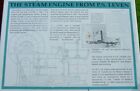 Photo 6x4 Descriptive plaque Dumbarton By this steam engine at the Scotti c2011