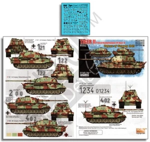 Echelon Fine Details 1/72 Pz Kpfw VI Tiger II - sPz-Abt 507 - Germany 1945 - Picture 1 of 1
