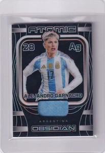 Panini Obsidian Soccer 23-24 Alejando Garnacho Player Atomic Material 13/50 Card - Bild 1 von 2