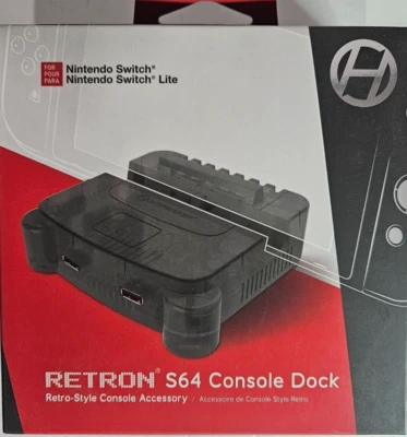 RETRON S64 Console Dock - Nintendo Switch/Nintendo Switch Lite *Brand New* - Image 1 of 2