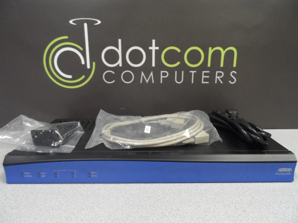 Adtran Total Access TA 908E 3rd Gen 4243908F1 Gateway 900e CSU DSU IAD Warranty - Image 1 of 1