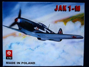 JAK - 1M, FAMOSO LUCHADOR SOVIÉTICO DE LA SEGUNDA GUERRA MUNDIAL, ZTS PLASTYK S-003 - Imagen 1 de 2