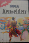 Kenseiden (1988) Sega Master System (moduł, pudełko) działająca klasyczna gra 16-bitowa