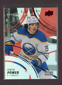 2022-23 Upper Deck Trilogy Red #200 Owen Power 023/149 - Foto 1 di 1
