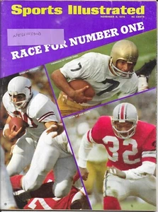 Sports Illustrated NOTRE DAME Theismann OHIO STATE Tatum TEXAS Worster NEWSSTAND - Picture 1 of 1