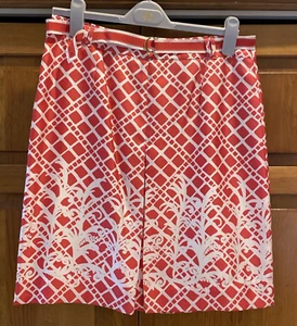Etcetera 100% Silk Multicolor Skirt Women's Size 10 Andover - Picture 1 of 7