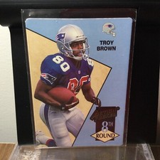 1993 Action Packed Troy Brown  #220   RC New England Patriots