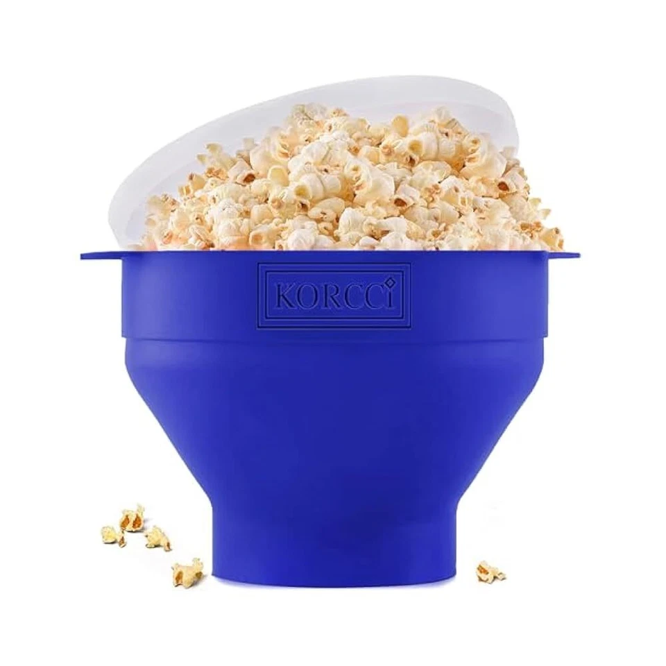 Original Microwaveable Silicone Popcorn Popper BPA Collapsible Hot Air Mic