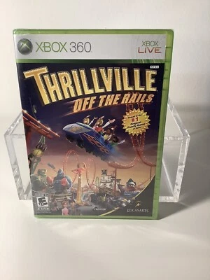 Thrillville: Off the Rails (Microsoft Xbox 360, 2007) BRAND NEW FACTORY SEALED - Image 1 of 4