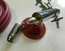 Glass Blowing Brass Torch Working Blast Burner Cast Iron Heavy Base