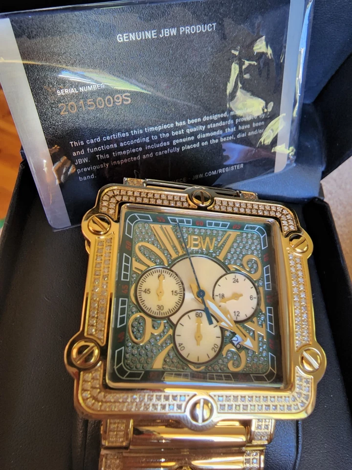 JBW Phantom Brown/Gold Men's Watch - JB-6215-238-A