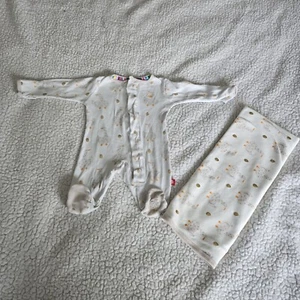 Magnetic Me Mummy Goose Organic Cotton Magnetic Footie + Maching... - Picture 1 of 11