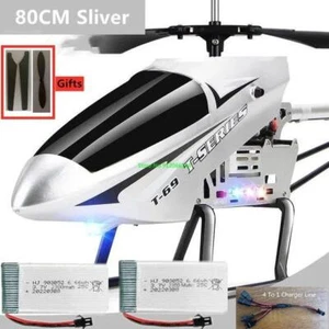3.5ch 80cm Grande Rc Helicóptero Control Remoto Drone Anti-caída Exterior Rc Juguete-rtf - Imagen 1 de 48