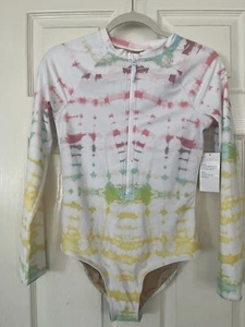 NWT Girls Old Navy Rash Guard Swimsuit Tie Dye Size XXL #111 - Picture 1 of 4