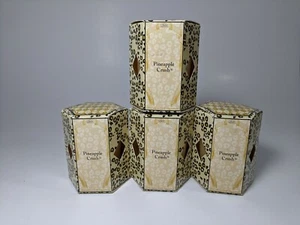 Tyler Candle Company Pineapple Crush 2oz Votive Candle Lot of 4 - Picture 1 of 7
