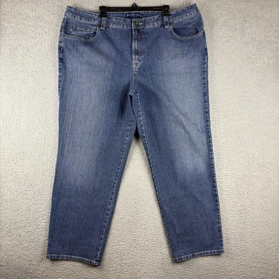 Pantalones de mezclilla Bandolinoblu para mujer talla 24W mandie calce clásico pierna recta Foto 1 de 4