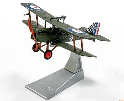 1:48 Corgi Royal Aircraft Factory SE5a RAF No74Sqn Biplane Fighter Diecast Model - Image 1 of 4