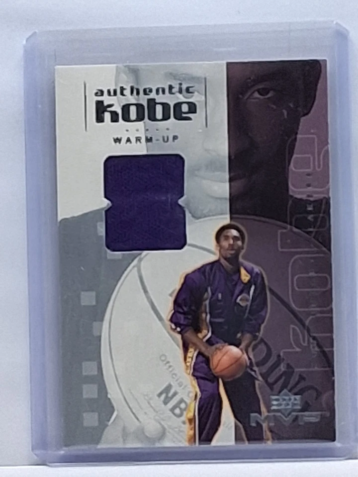 2001 UD MVP Подлинный Коби Брайант Разминка Б/у На Игре Б/у  - Изображение 1 из 2