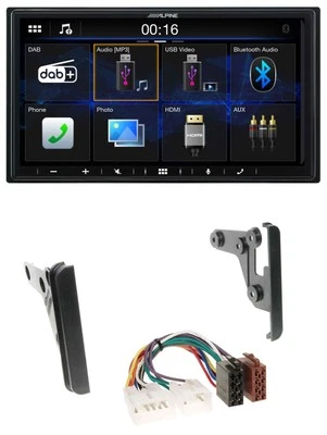 Alpine Bluetooth 2DIN MP3 DAB USB Autoradio für Toyota Tundra Celica FJ - Bild 1 von 4