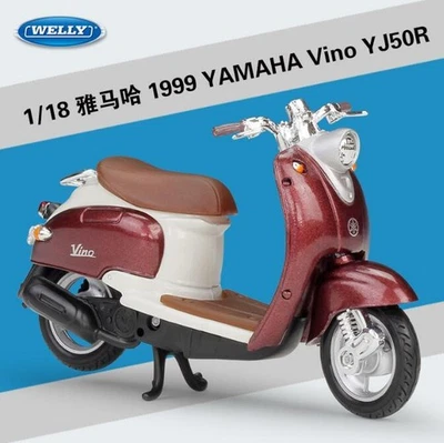 1:18 Welly 1999 Yamaha Vino YJ50R Motorcycle Bike Model New in Box - Image 1 of 4