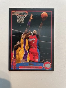2003-04 Topps Lamar Odom #204 Black /500 Clippers NBA Basketball Card - Picture 1 of 2