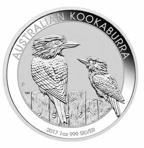 1oz Silver 2017 Kookaburra 99.9% Silver Coin from the Perth Mint. - Picture 1 of 2