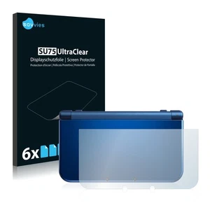 6x Screen Protector for Nintendo New 3DS XL (housing) Protective Film Protection - Afbeelding 1 van 11