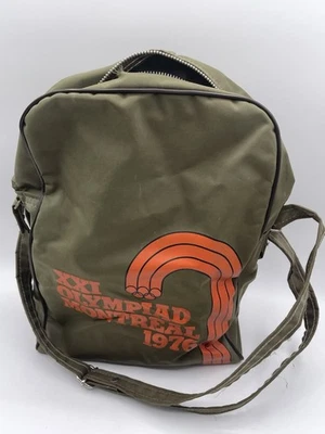 ÚNICA MOCHILA DEPORTIVA VINTAGE - MONTREAL OLYMPICS 1976 Foto 1 de 4
