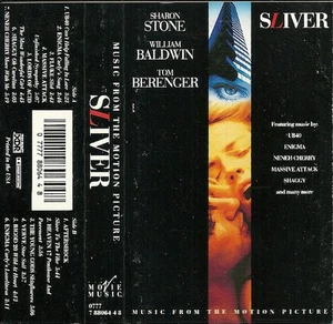 Various - Sliver (Music From The Motion Picture) (Cassette) (VG) - Picture 1 of 3