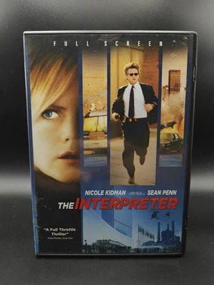 The Interpreter DVD 2005 Full Frame (Nicole Kidman, Sean Penn, Catherine Keener) - Image 1 of 4