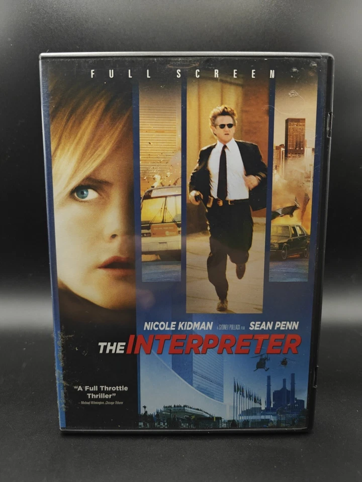 The Interpreter DVD 2005 Full Frame (Nicole Kidman, Sean Penn, Catherine Keener) - Image 1 of 4