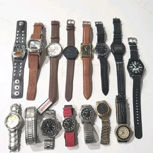 Mix Mens watches lot #1. 15 Nice Working Pieces. Pre-owned  - Bild 1 von 18