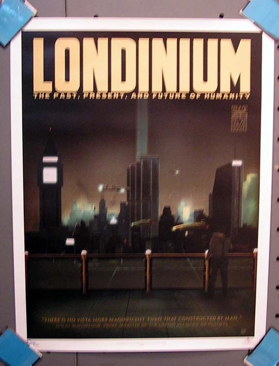 Póster/impresión de viaje Serenity/Firefly Blue Sun - Londinium (SEPO-BSS1-01) Foto 1 de 1