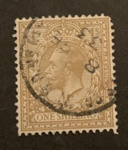 GB 1912-24 KG 1/ Bistre FU SG395 - Picture 1 of 2