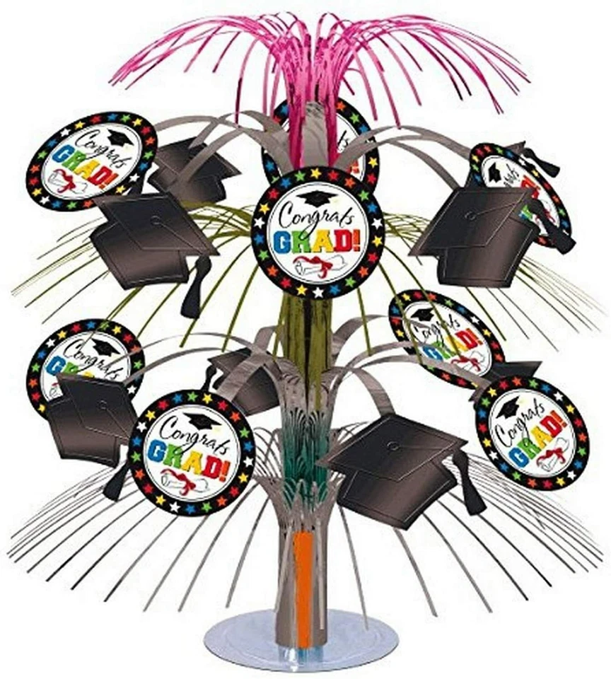 Amscan Graduation Cascade Centerpiece | Party Favor | 1 piece - Image 1 of 1