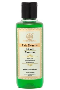 Khadi Herbal Aloe Vera Shampoo Natural Product Cleanser- 210 ml Bottle - Picture 1 of 1