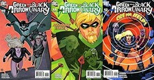 Green Arrow and Black Canary #10-12 (2007-2010) DC Comics - 3 Comics