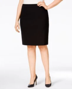 Falda lápiz negra Calvin Klein talla grande 24W 1162 - Imagen 1 de 1