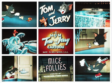 16mm Sound Film: TOM & JERRY CARTOON "Mice Follies" (1954) KODACHROME