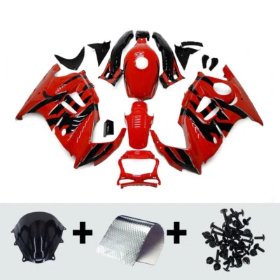 Fairings for Honda CBR600F3 1995 1996 CBR600 F3 95 96 ABS Bodywork - Red Black - Image 1 of 4