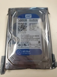 WD WD5000AZRZ Blue 500 GB 3.5-inch PC Hard Drive 500GB SATA 64MB 3.5in HD NEW - Picture 1 of 4