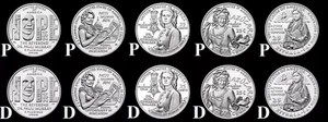 2024 P, D American Women Quarters  Set From Mint Roll - Picture 1 of 1