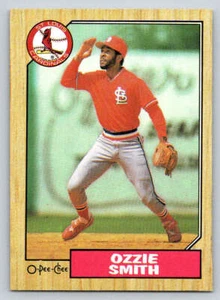 1987 O-Pee-Chee #107 Ozzie Smith (ref Y01359) - Picture 1 of 2