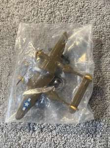 Vintage Zylmex P38 Lightning Dyna Flites A109 Metal Die Cast Toy Plane New 01 - Picture 1 of 4
