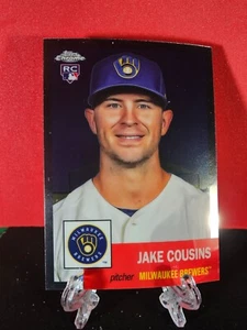 2022 Topps Chrome Platinum Jake Cousins RC #175 Rookie - Picture 1 of 2