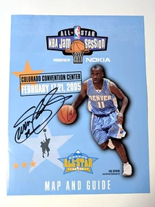 Swin Cash SIGNED IP AUTO - 2005 NBA All-Star Game Program Map & Guide - Picture 1 of 4