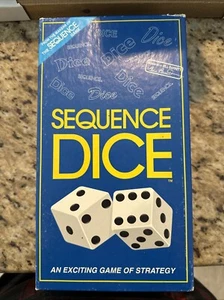 Sequence Dice - Strategy Game 7+ 1999 - Jax Open Box - Picture 1 of 3