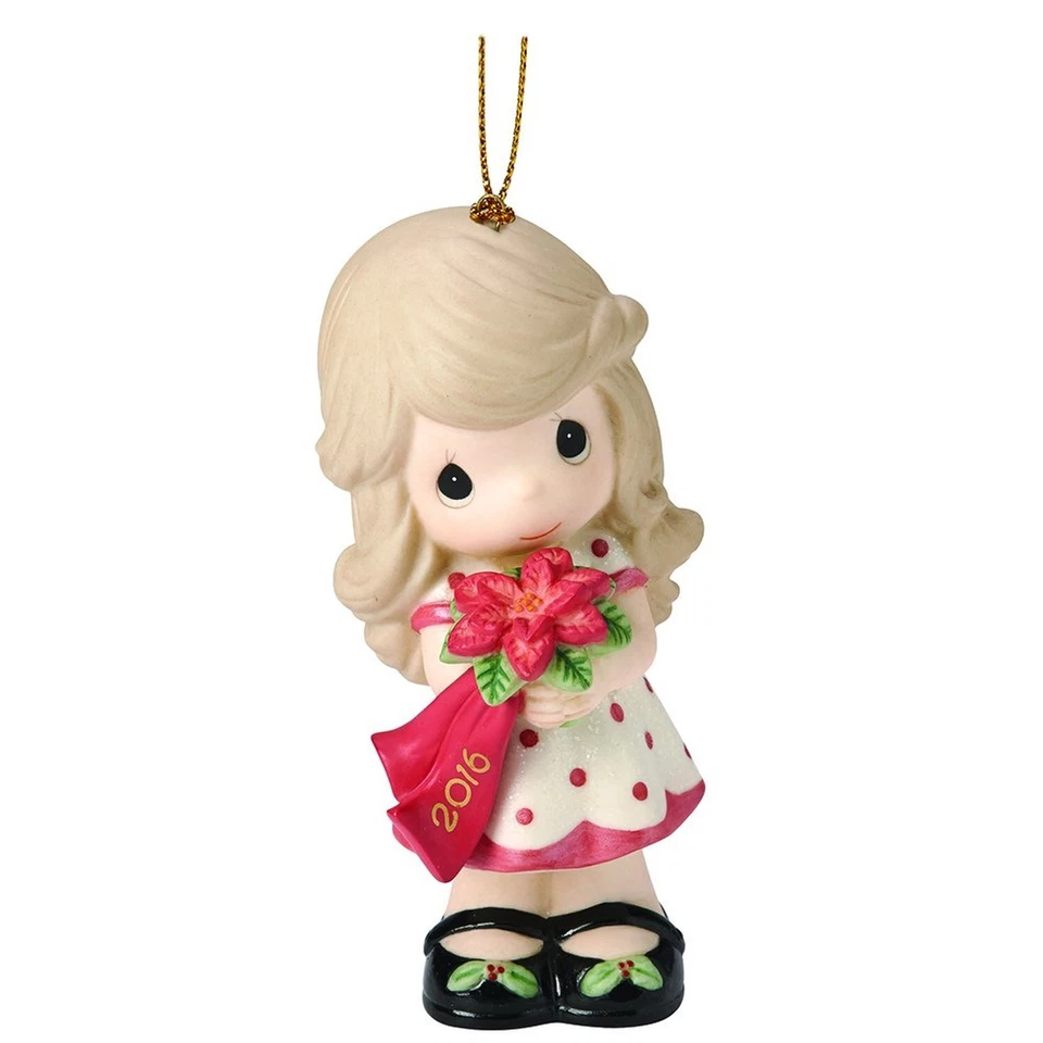 Precious Moments Wishing You a Christmas Ornament 2016 161002