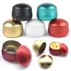 Tinplate Candle Containers Solid Color Cosmetic Jar Candle Tin  Jewelry